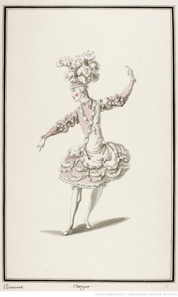 costumi per il balletto